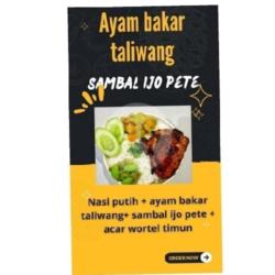 Ayam Bakar Taliwang Sambal Ijo Pete