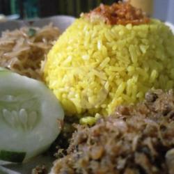 Nasi Kuning Abon Cakalang Biasa