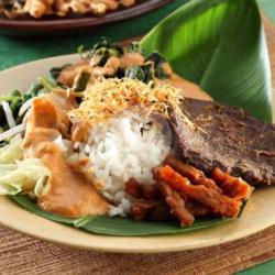 Nasi Pecel Empal