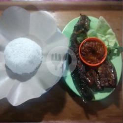 Nasi Lele Terong Bakar