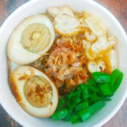 Bubur Ayam Telur Kecap