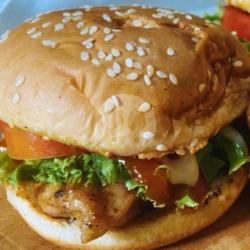 Chicken Steak Burger Blackpaper