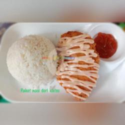 Paket Nasi Dori Fish Katsu