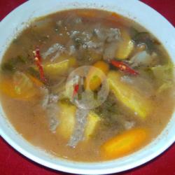 Sapi Kuah Tahu Sayur Asin