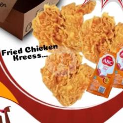 Paket Bestie Sayap Fried Chicken Kress