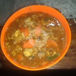 Mie Rebus Sepesial  Komlit Baso Ati Ampela  Sosis Ayam Baso