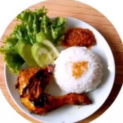 Ayam Kampung Bakar   Nasi