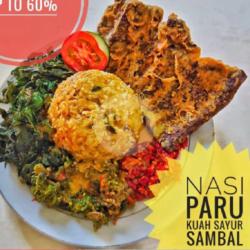 Nasi Paru Gulai