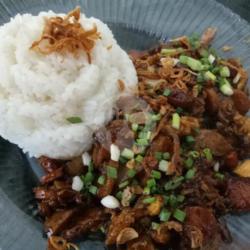 Nasi Gila / Sosis Bakso Telur Bumbu Special Pedes