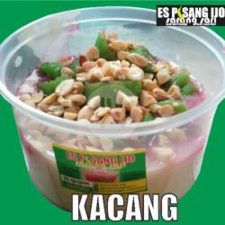 Es Pisang Ijo Kacang