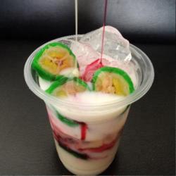 Es Pisang Ijo Original