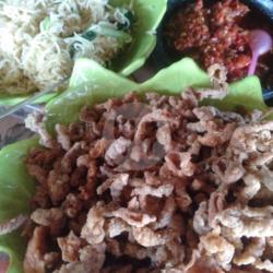 Nasi Campur Usus Krispy