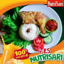 Ayam Gepuk Telur X Nutrisari