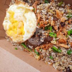 Nasi Goreng Dendeng Lemak Topping Telur