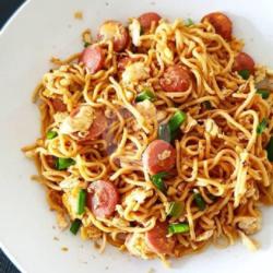 Indomie Goreng Geprek   Sosis