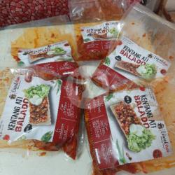 Kentang Ati Ampela Ayam Petai Balado 500gr Kemasan Frozen Food