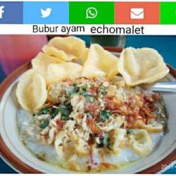 Bubur Ayam (toping Di Pisah)