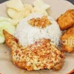 Ayam Penyet Mozarela Sambal Orek Pahe 2