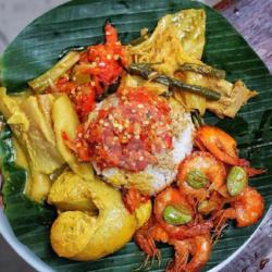 Nasi Udang Balado