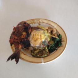 Nasi Padang Bawal Bakar