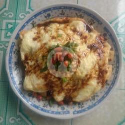 Tahu Kupat / Tahu Guling   Telor Dadar (special)