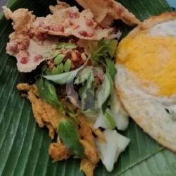 Nasi Pecel Wader   Telur