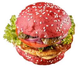 Burger Adb Warna Merah