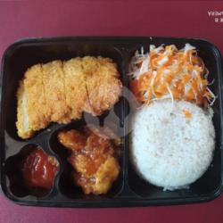 Chicken Katsu, Chicken Yakiniku Bento