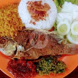 Nasi Mujaer Penyet Sambel Merah/ijo