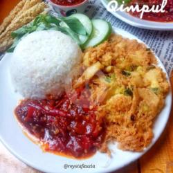 Nasi Dadar Telur Sambel