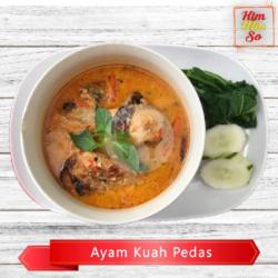 Nasi Ayam Kuah Pedas