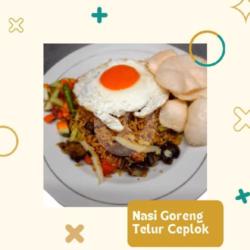 Nasi Goreng Biasa Telur Pisah