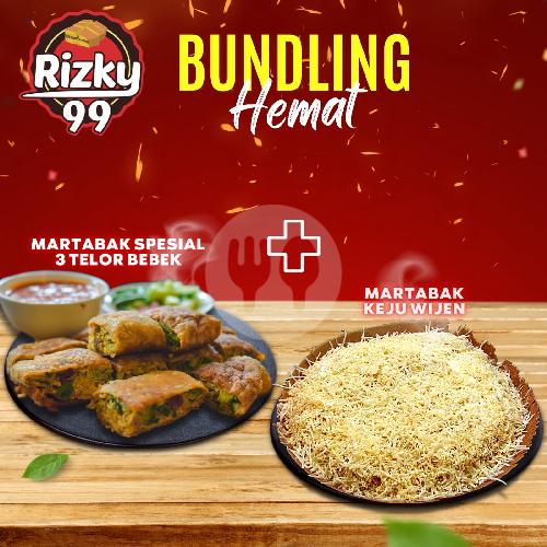 Martabak Keju Wijen + Martabak Spesial 3 Telor Bebek