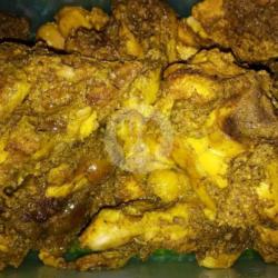 Braised Chicken In Tumeric Seasoning (ayam Ungkep/free Fried)