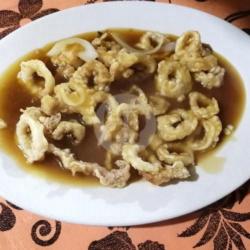 Cumi Goreng Saus Mentega