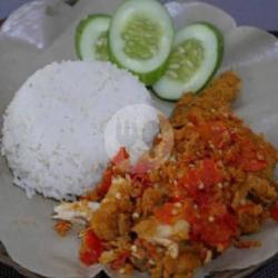 Paket Ayam Gebrek Pedas Mantab