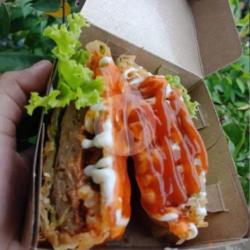 Lumpia Beef Burger