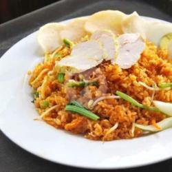 Nasi Goreng Mie Ikan Teri Dan Sosis