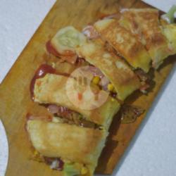 Roti John Pendek Sosis