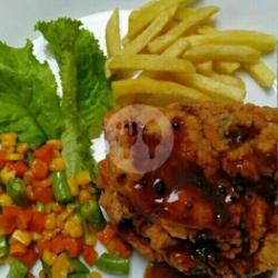 Steak Chicken Crispy Black Pepper