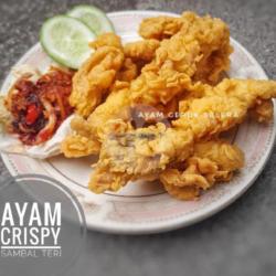 Ayam Crispy Sambal Teri ( Tanpa Nasi)