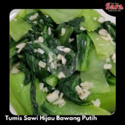 Tumis Sawi Hijau Bawang Putih