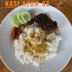 Nasi   Ayam  Goreng Bumbu Madura