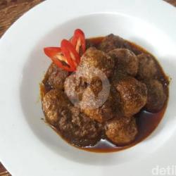 Nasi Sambal Rendang Bakso