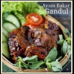 Nasi Ayam Bakar Penyet