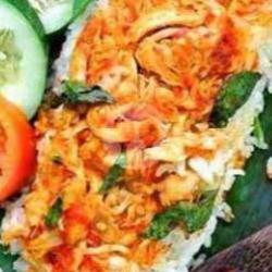 Nasi Bakar Usus Ayam