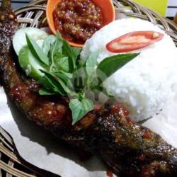 Paket Nasi Lele Bakar Manis/pedas