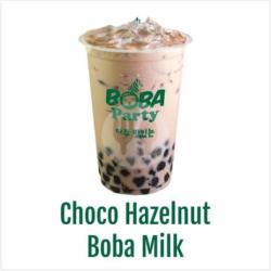 Choco Hazelnut Boba Milk