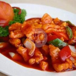 Cumi Saos Asam Manis