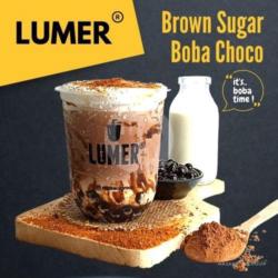 Brown Sugar Boba Choco Milk Large